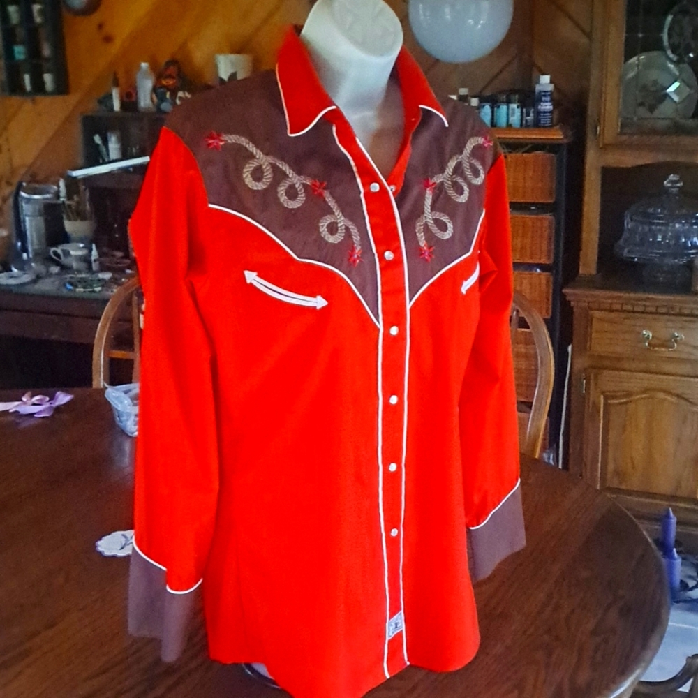 ELY 1878 Ladies M Western Style Shirt